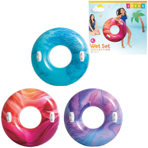 Picture of INTEX SWIM RING WAVES 114CM 3 ASS